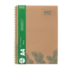 Cumberland Ecowise Diary A4 Week To View Kraft