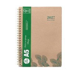 Cumberland Ecowise Diary A5 Week To View Kraft
