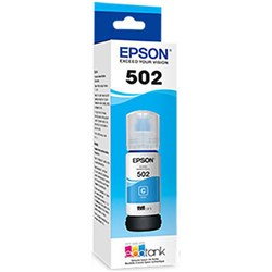 Epson T502 Cyan Ink Bottle