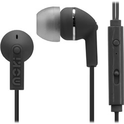 Moki Noise Isolation Earphones With Microphone And Control Black