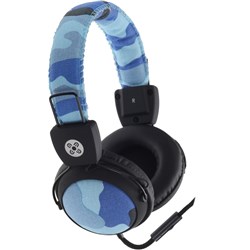 Moki Camo Headphones Blue