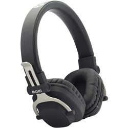 Moki EXO Double Black Bluetooth Headphones Black