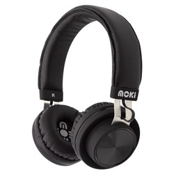 Moki EXO Prime Bluetooth Headphones Black