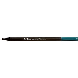 Artline Supreme Fineliner Pen 0.4mm Dark Green Pack Of 12