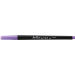 Artline Supreme Fineliner Pen 0.4mm Pastel Purple Pack Of 12