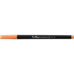 Artline Supreme Fineliner Pen 0.4mm Pastel Orange Pack Of 12