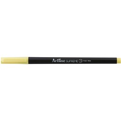 Artline Supreme Fineliner Pen 0.4mm Pastel Yellow Pack Of 12