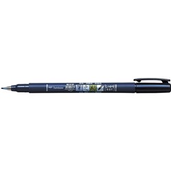 Tombow Fudenosuke Pen Firm Tip Black 