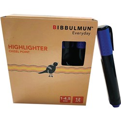 Bibbulmun Highlighter Chisel 1-4.5mm Violet  