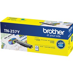 Brother TN-257Y Toner Cartridge High Yield Yellow