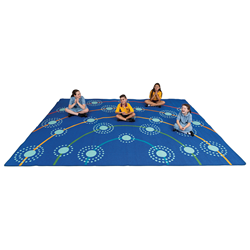 Elizabeth Richards Classroom Campfire Rug