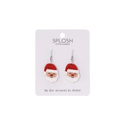 Splosh Christmas Santa Earrings