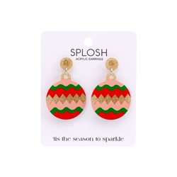 Splosh Christmas Ornament Earrings