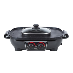 iSAlbi 2-in-1 Steamboat Hotpot and Grill