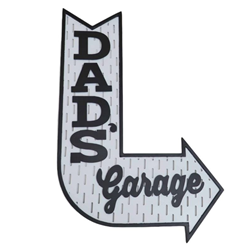 Dads Garage Wall Art