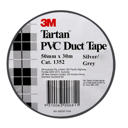 Sellotape Duct Tape PVC 50mm x 30m Silver