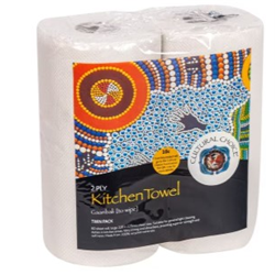 Cultural Choice Kitchen Towel 2 Ply 60 Sheets 