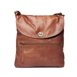 Bianca - Large lock sling - Brown