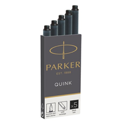 Parker Quink Fountain Pen Refil Pk5