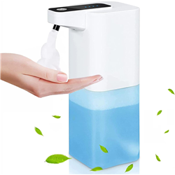 AUTOMATIC SOAP DISPENSER 400ML 3.5oz BLACK/WHITE