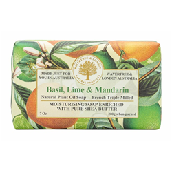 Wavertree & London Basil Lime Mandarin Soap