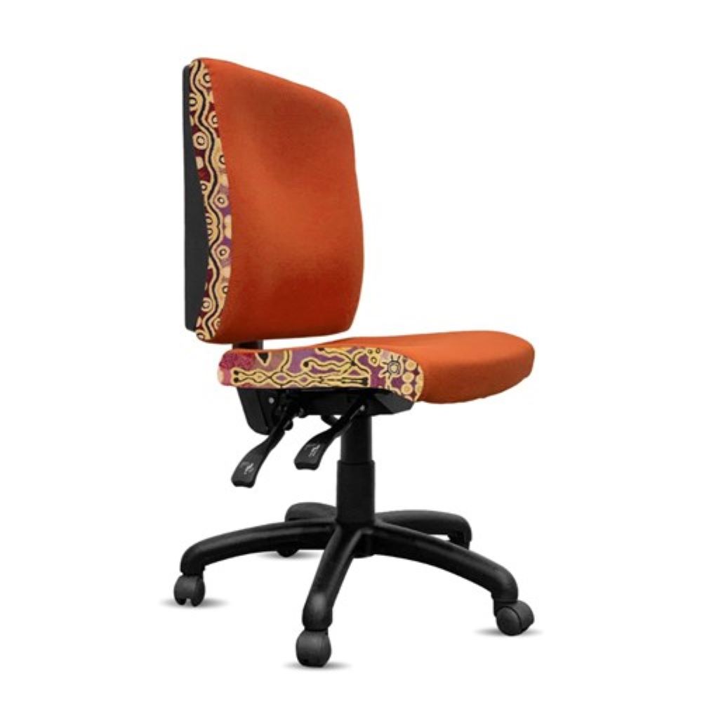 Orange Dust Office Chairs